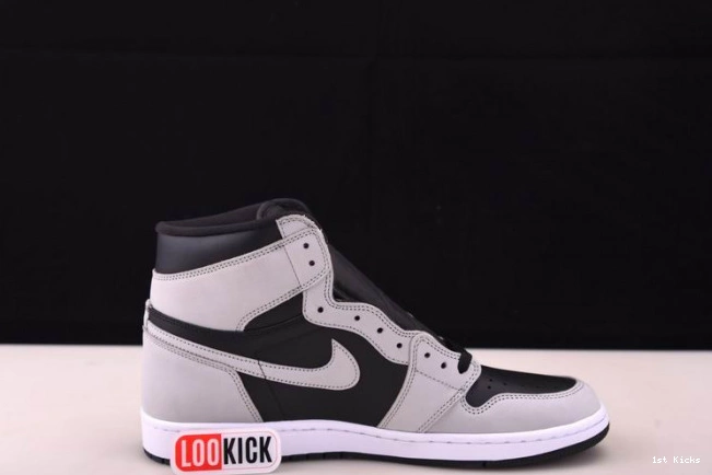 555088-035 Jordan White Grey Black 1 Retro Air High Light Smoke 0726